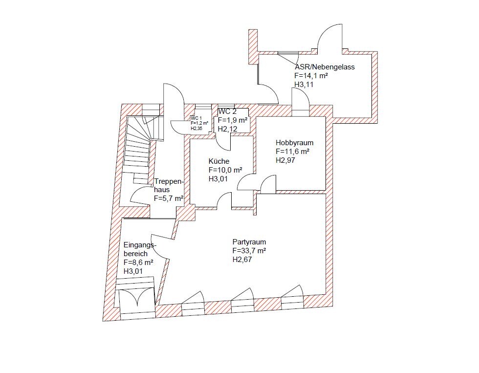 Grundriss Erdgeschoss