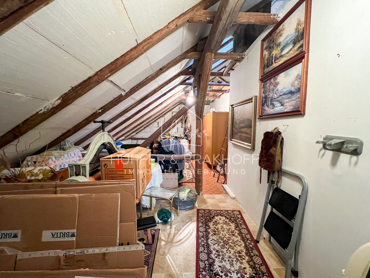 Dachboden - nicht ausgebaut